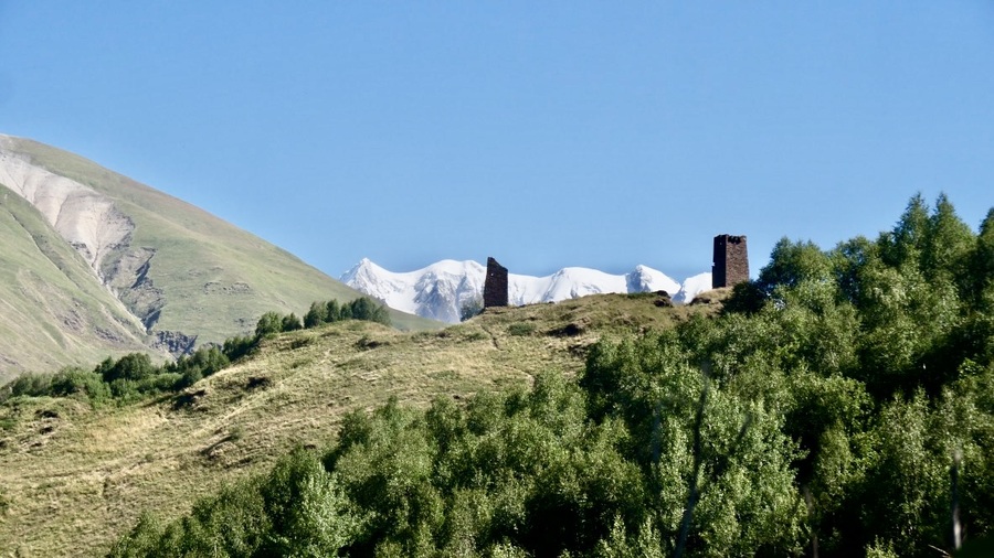 Tamar's Castle Hike in Ushguli