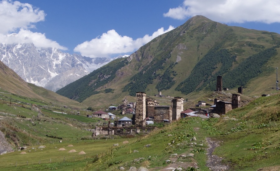 Village in Ushguli, Upper Svaneti