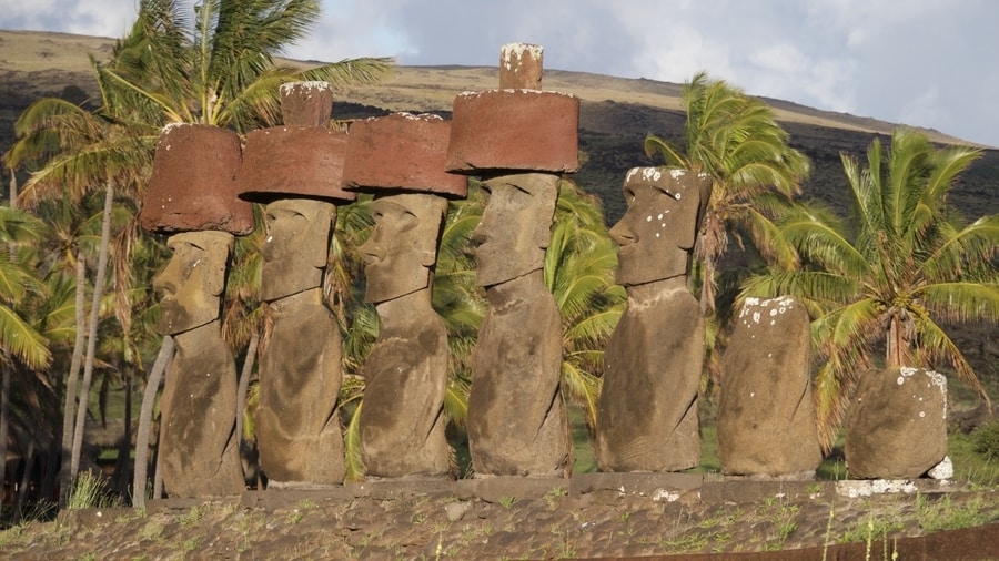 Ahu Nau Nau Easter Island