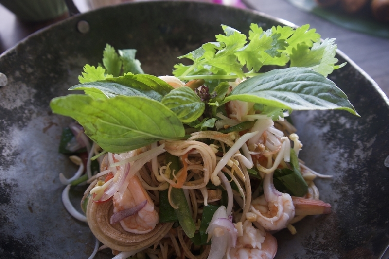 Cambodian Papaya Salad, places to eat in Siem Reap