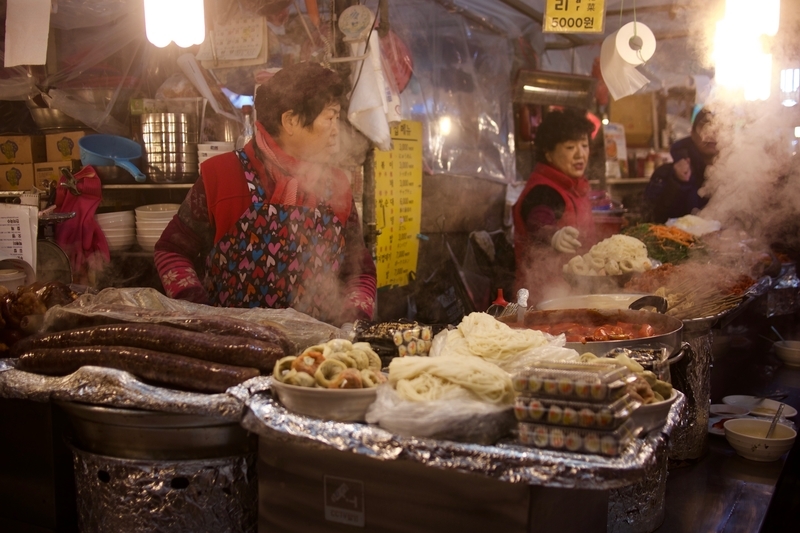 Visiting Seoul's Markets in winter