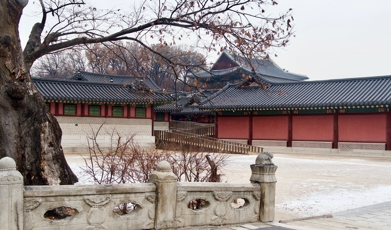 Beautiful palace in Seoul