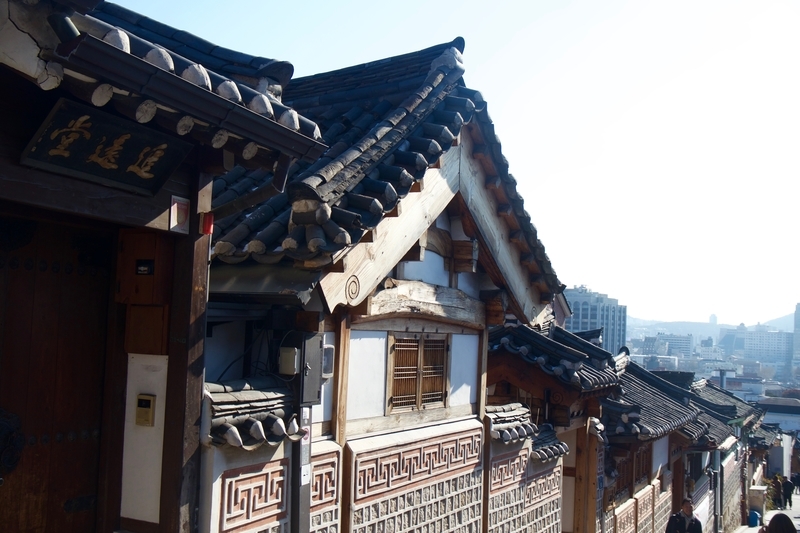 Bukchan Hanok Village in Seoul