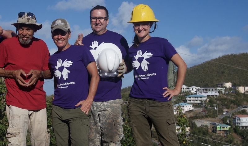 All Hands and Hearts Volunteers in the USVI