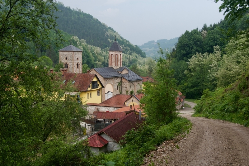 Orthodox Monastery in Serbia