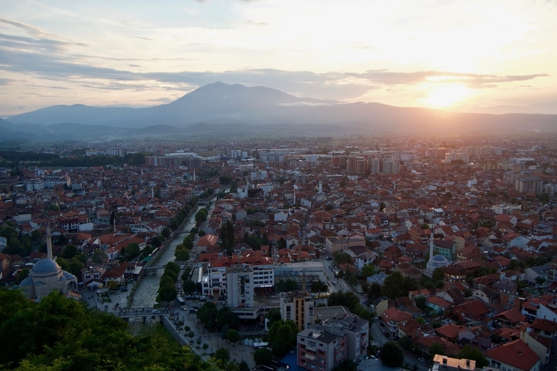 View of Prizren from the Kalaja Fortress