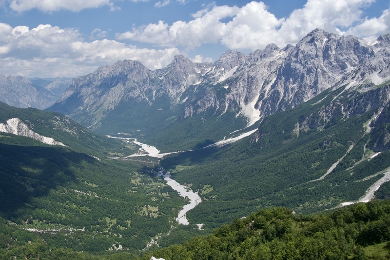 Accursed Mountains near Valbona