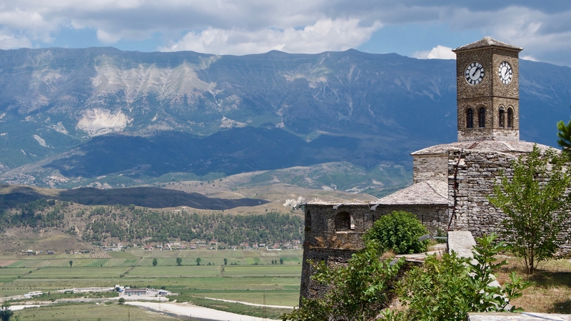 View from the Gjirokastra Castle