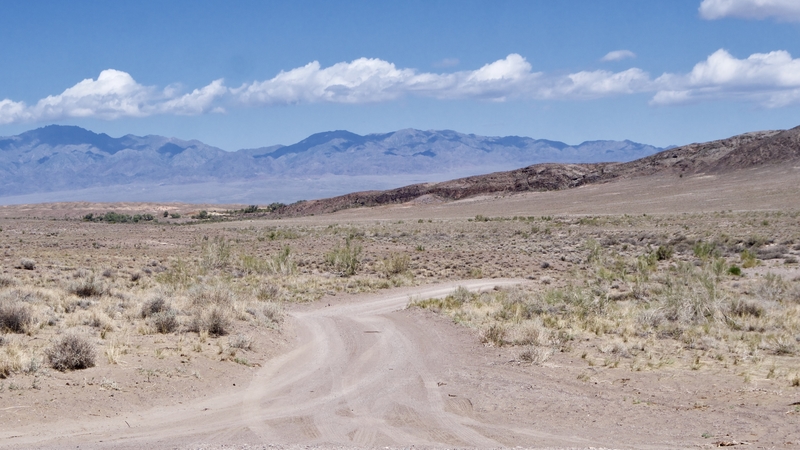 Dirt Road in Altyn Emel, Kazakhstan