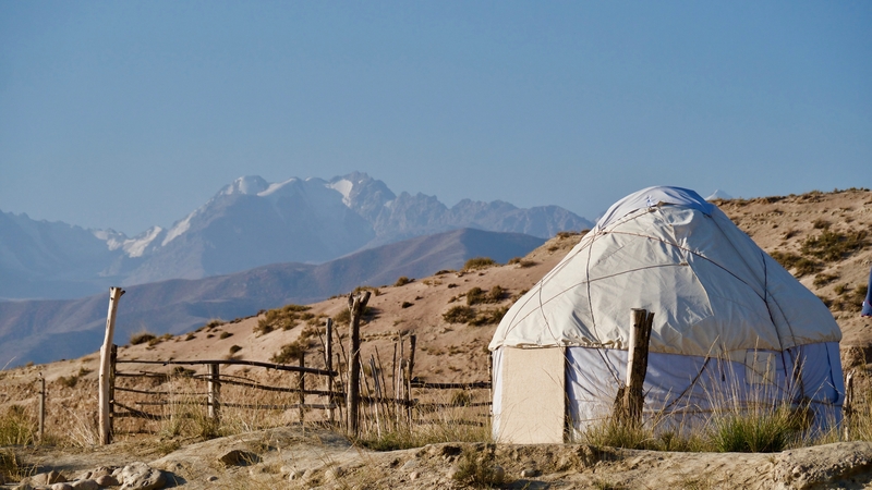 Bel Tam Yurt Camp near Lake Issyk Kul, Kyrgyzstan