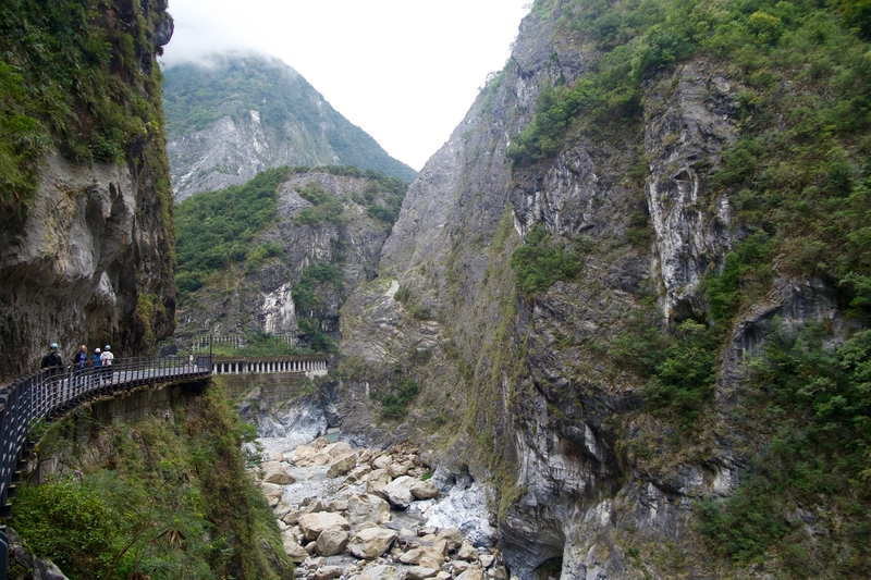 Swallow Tail Grotto in Taroko National Park