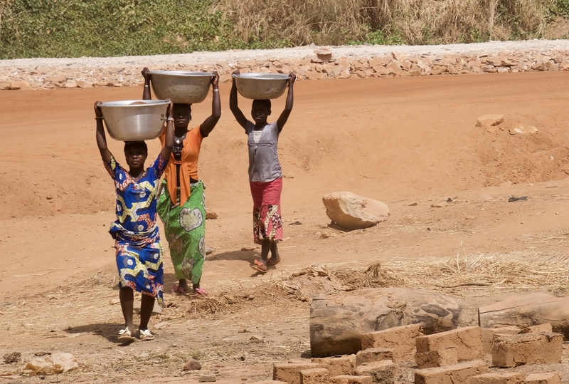 Villagers in Togo