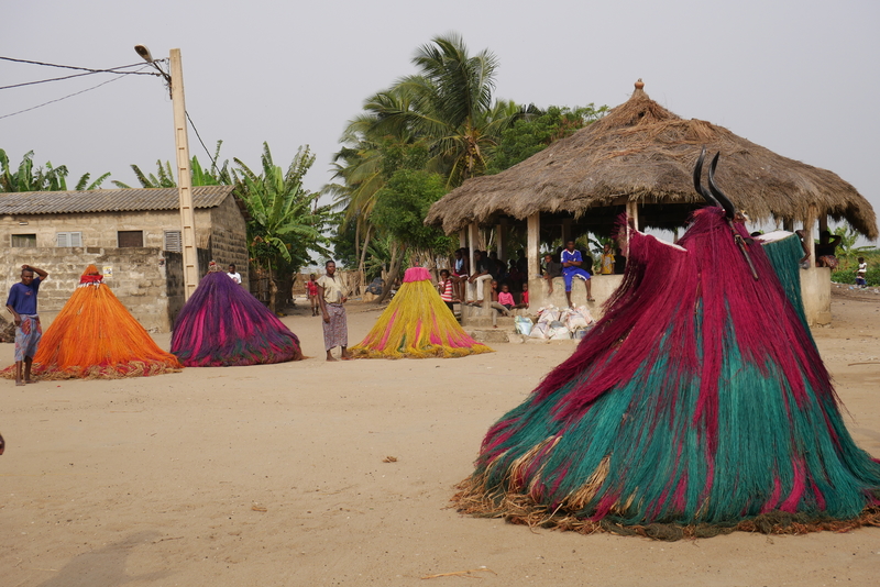 Voodoo Ceremony Performance Heve Benin