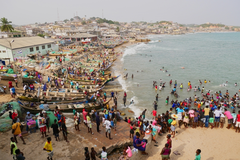 Cape Coast Fishing Boats