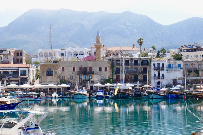 Kyrenia Harbor in North Cyprus