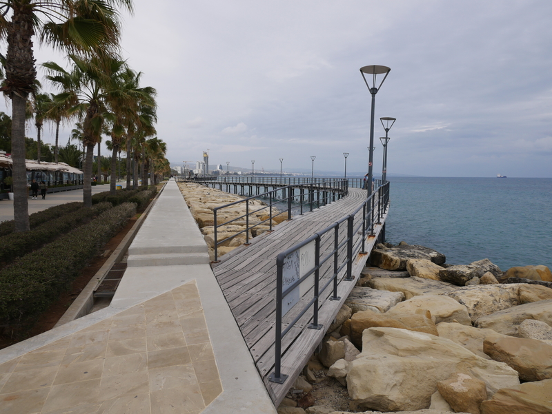Waterfront Promenade in Limassol, Cyprus
