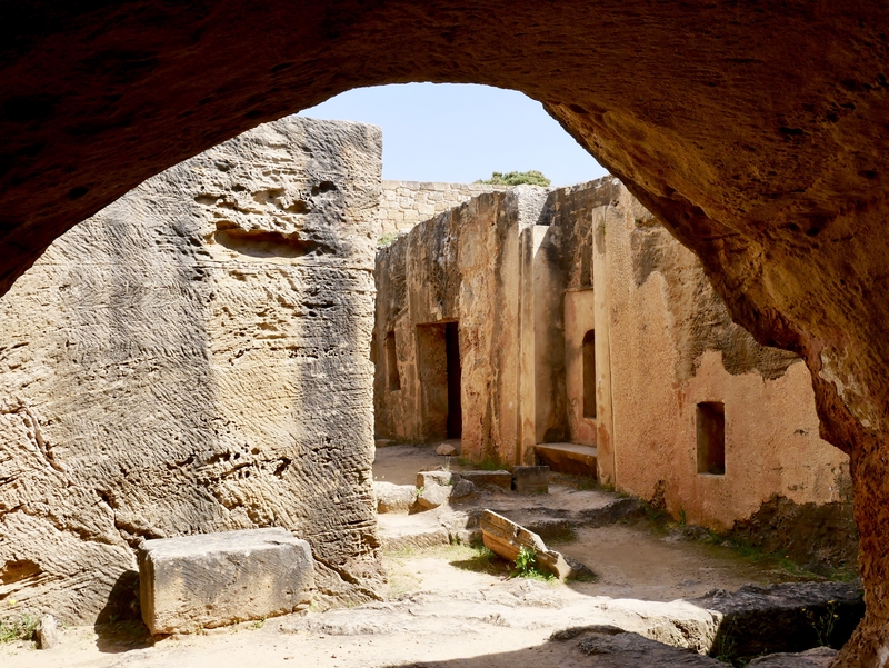 Tomb of the Kings in Paphos, Cyprus