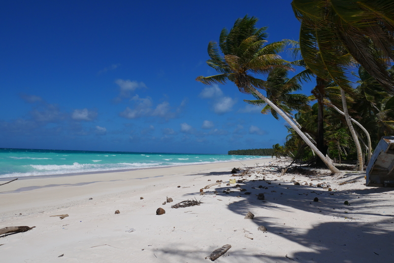 White Sand Beach at Arno Atoll in the Marshall Islands