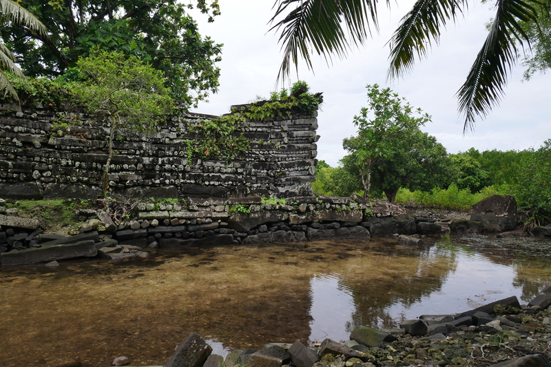 Nan Madol Ruins in Micronesia