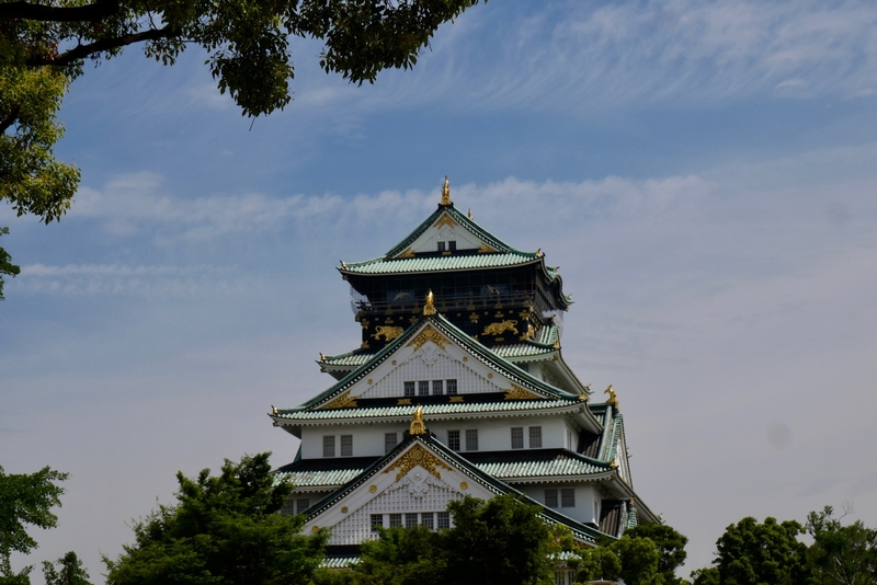 Osaka Castle in Japan