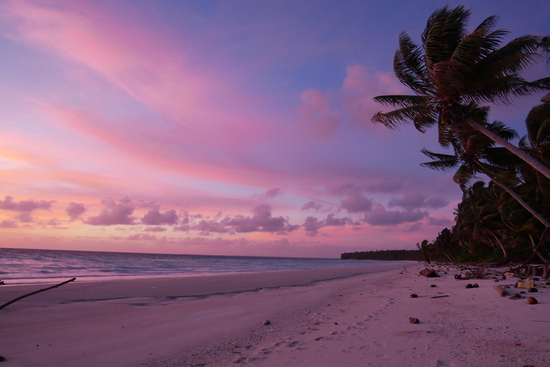 Marshall Islands Sunset on Arno Atoll