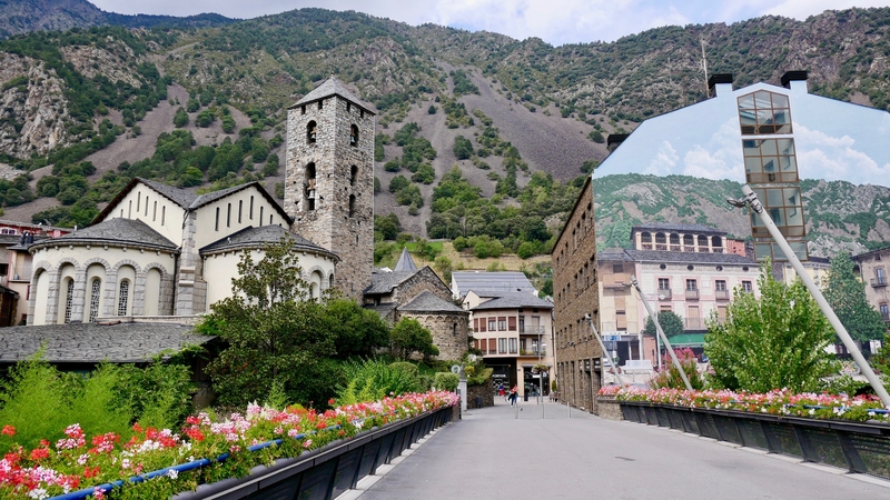 Andorra la Vella Downtown 