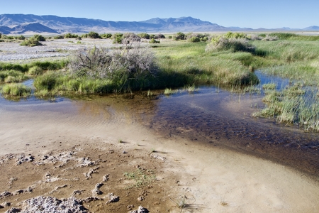 Borax Lake in the Alvord Desert of Oregon