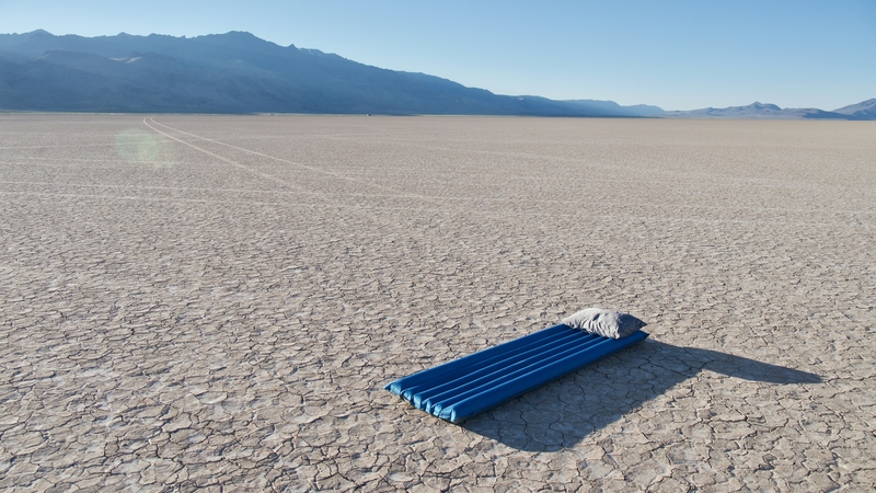 Camping out on the Alvord Desert Playa