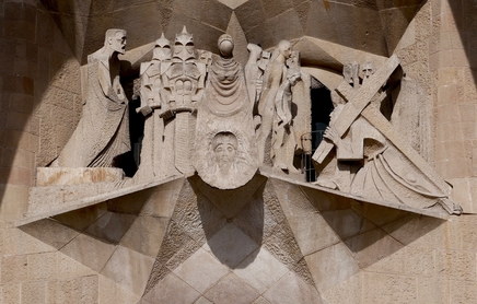 The Sagrada Familia's new facade