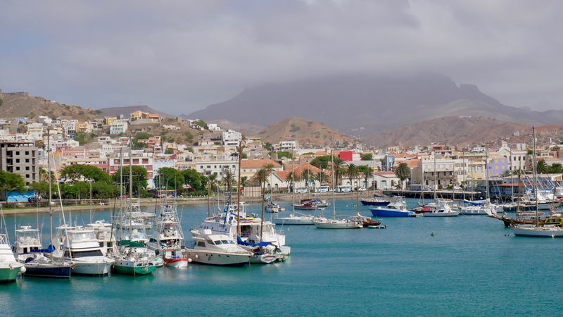 Mindelo Marina in Sao Vicente, Cape Verde