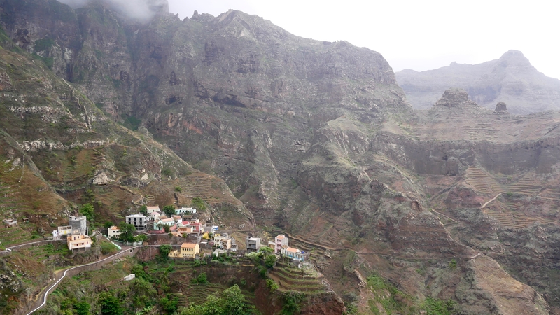 Fontinhas Village in Cape Verde