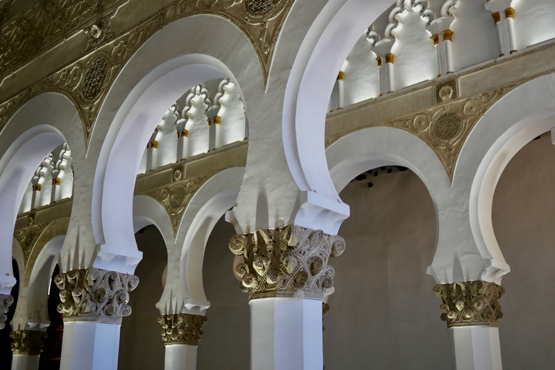 Interior of Synagogue in Toledo