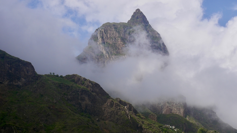 Mountain Peak in Santo Antao