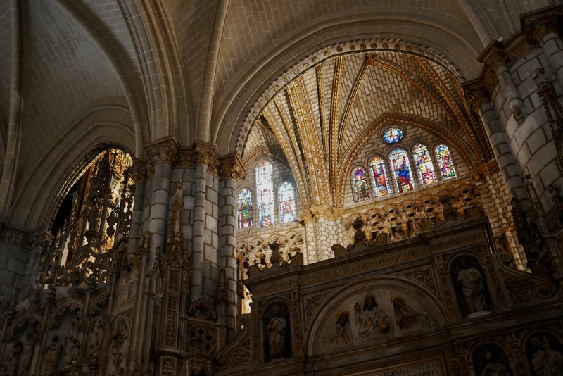 Interior of the Barcelona Cathedral