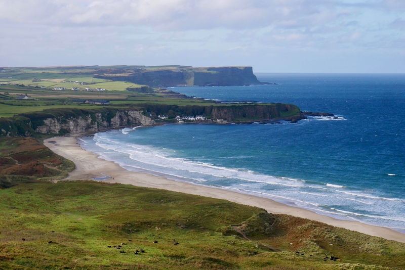 Antrim Coast in Northern Ireland