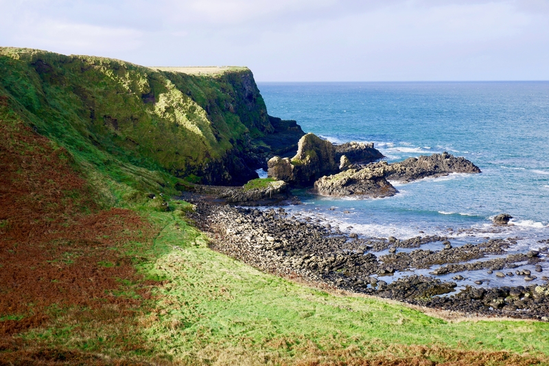 Giant's Causeway along the Causeway Coast