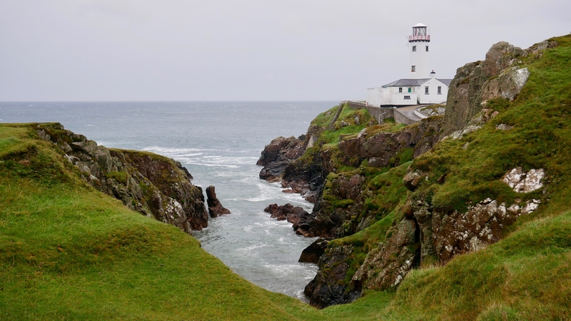 Lighthouse in Donegal Ireland