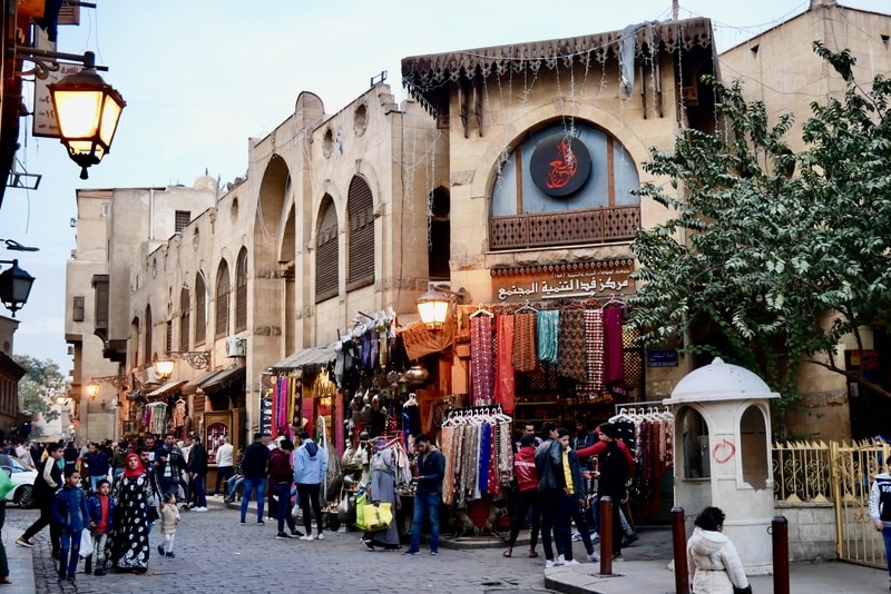 Bazaar in Islamic Cairo 