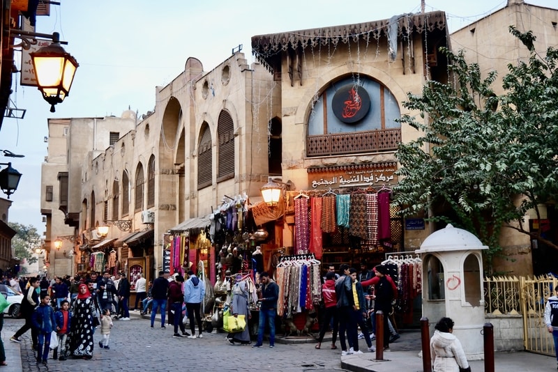 Bazaar in Islamic Cairo 