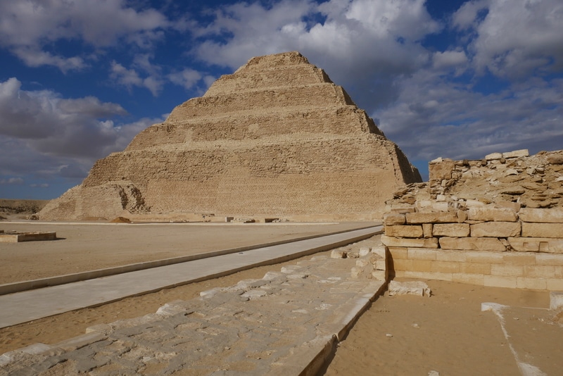 The Step Pyramid of Djozer: The World's Oldest Pyramid