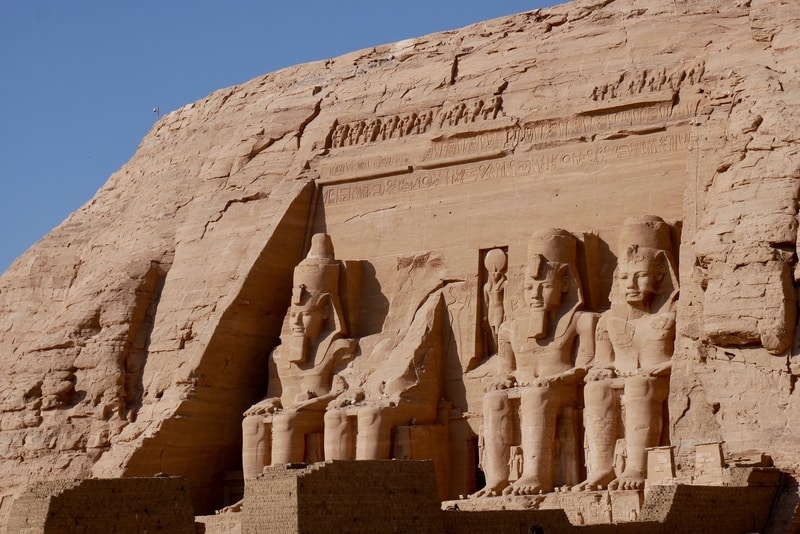 Abu Simbel Temple in Southern Egypt