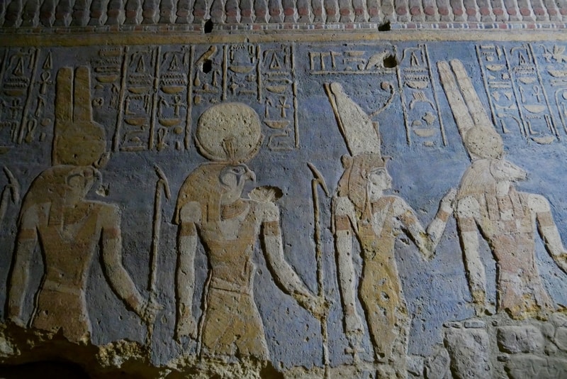 Amun Temple Carvings in Jebel Barkal