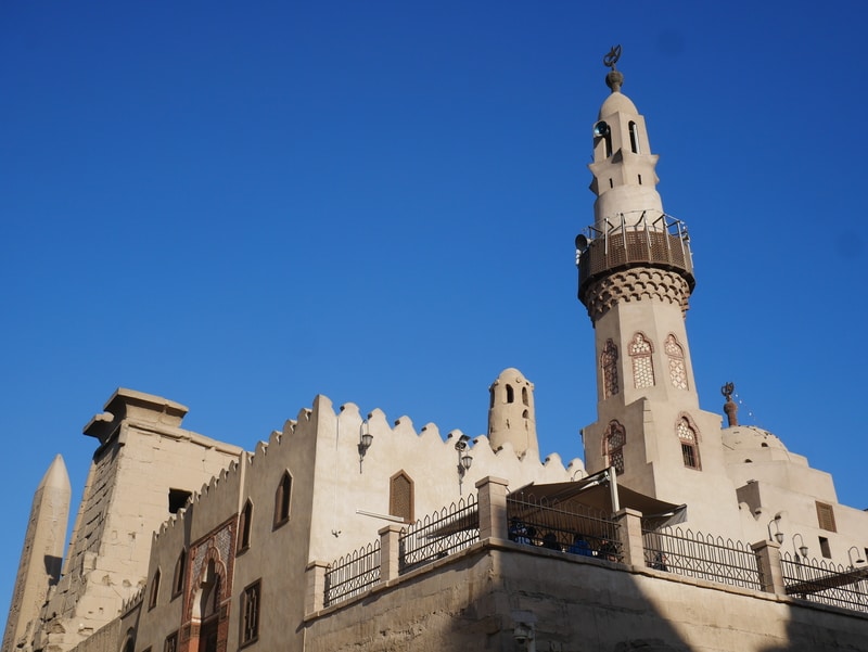 Mosque in Egypt's Luxor Temple