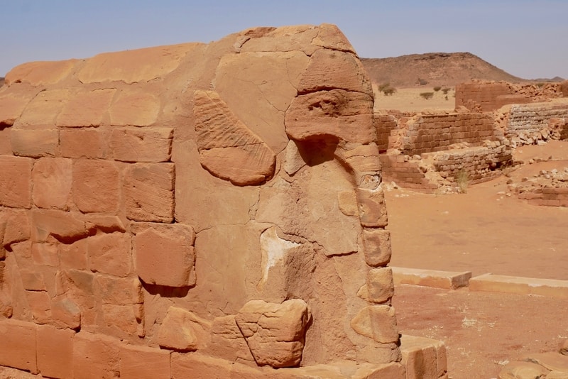 Elephant Temple of Musawwarat in Sudan