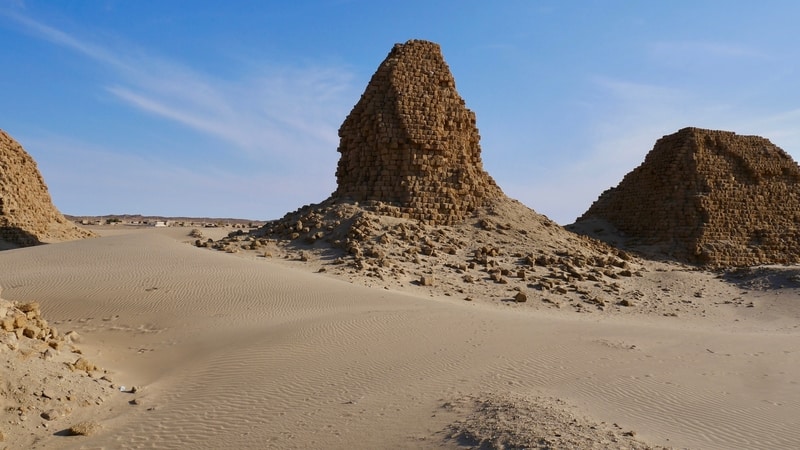 Nuri Pyramids in Sudan