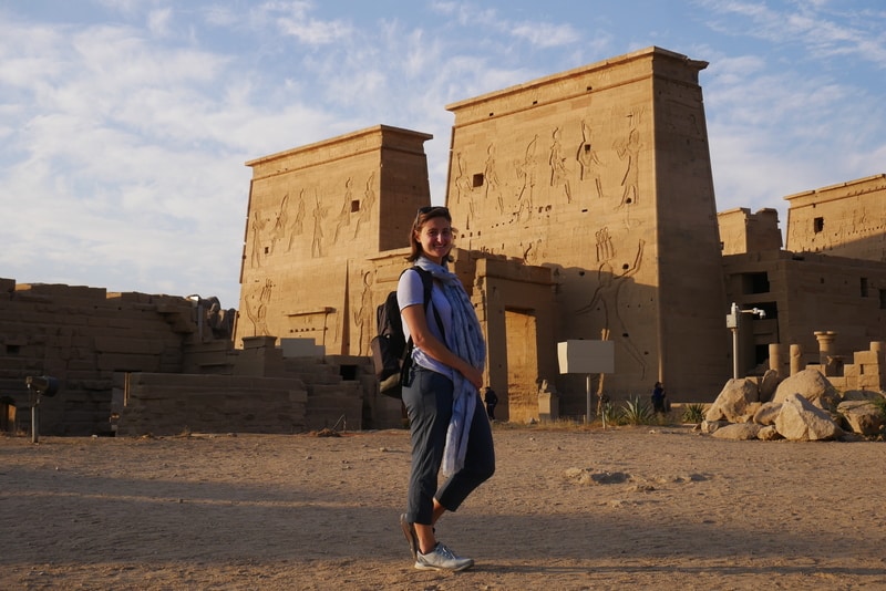 The Philae Temple between Luxor and Aswan--Last stop on our Nile Cruise