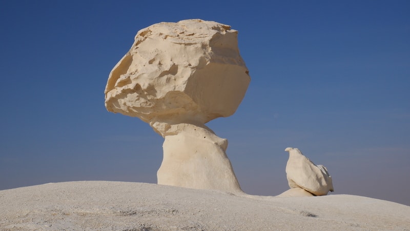 Chicken Rock Formation in the White Desert