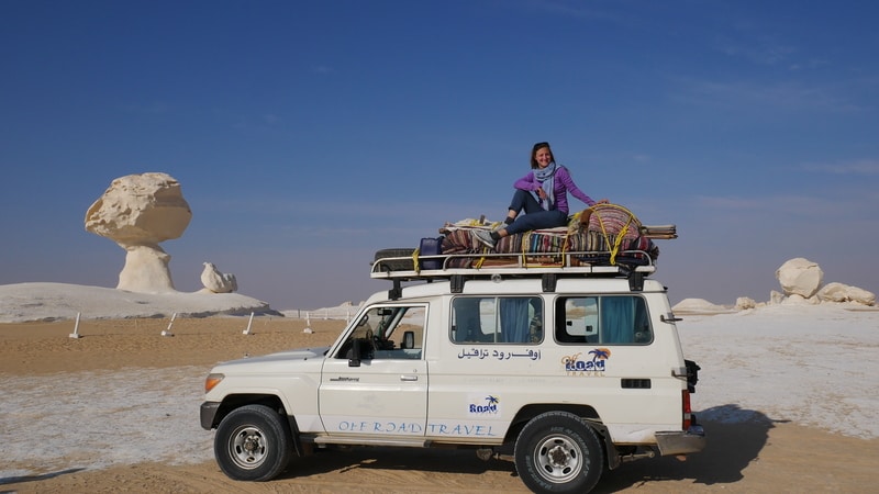 White Desert Jeep Tour in Egypt