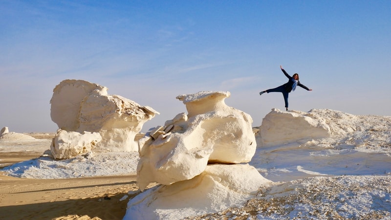 White Desert in Egypt