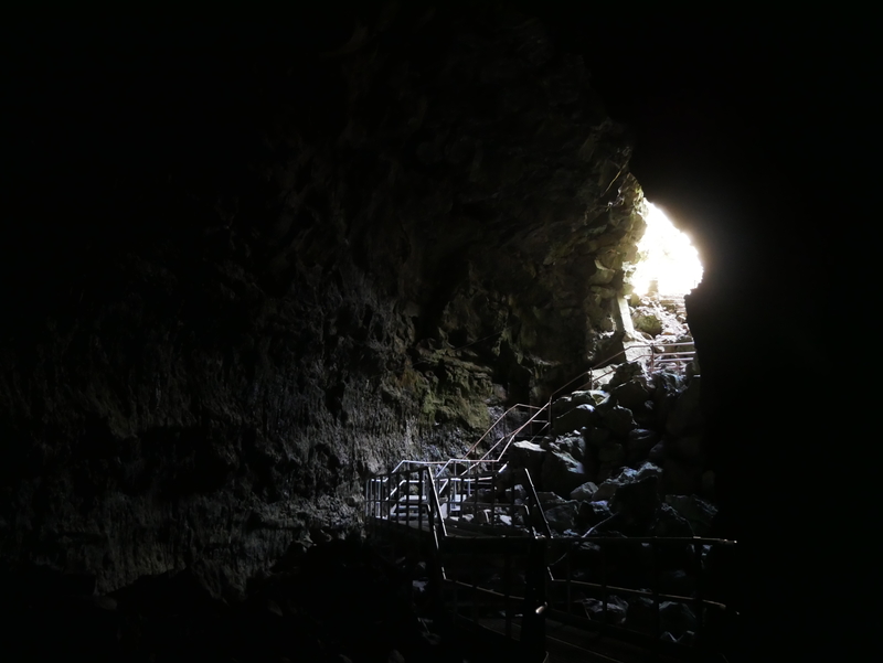 Lava River Cave in Oregon